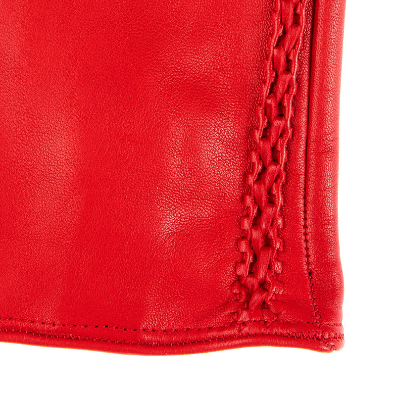 Damen-Lederhandschuhe mit Seidenfutter-Milly