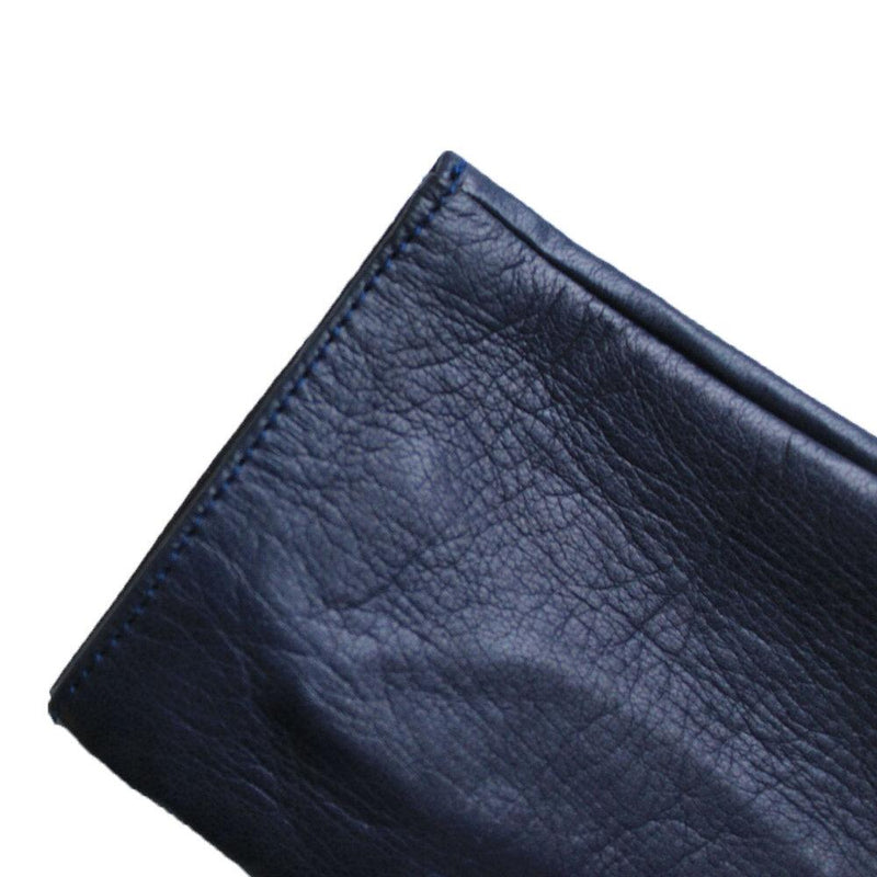 Gants en cuir sans doigts doublés de soie pour femmes - Manchette en cuir Fergie