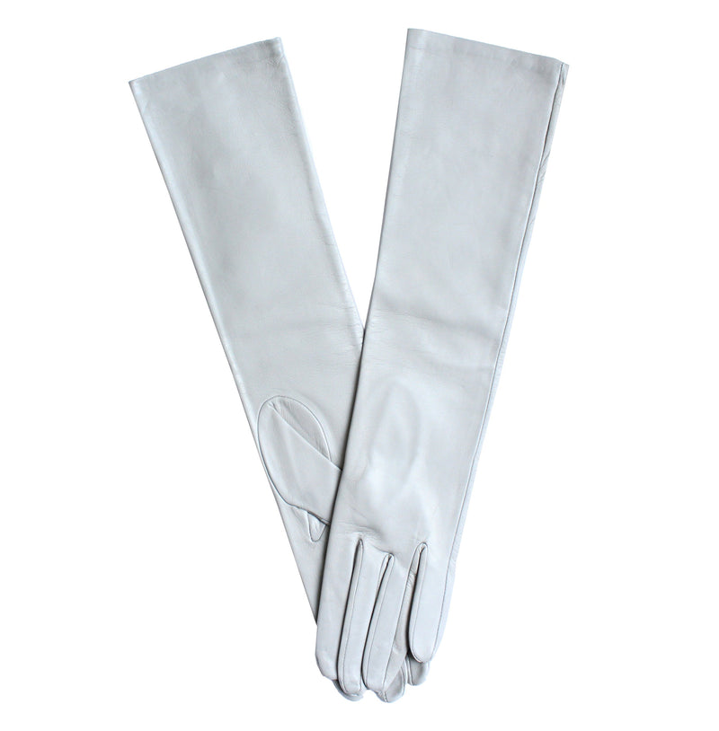 Gants en cuir mi-longs aux coudes pour femmes - Montserrat 8BT