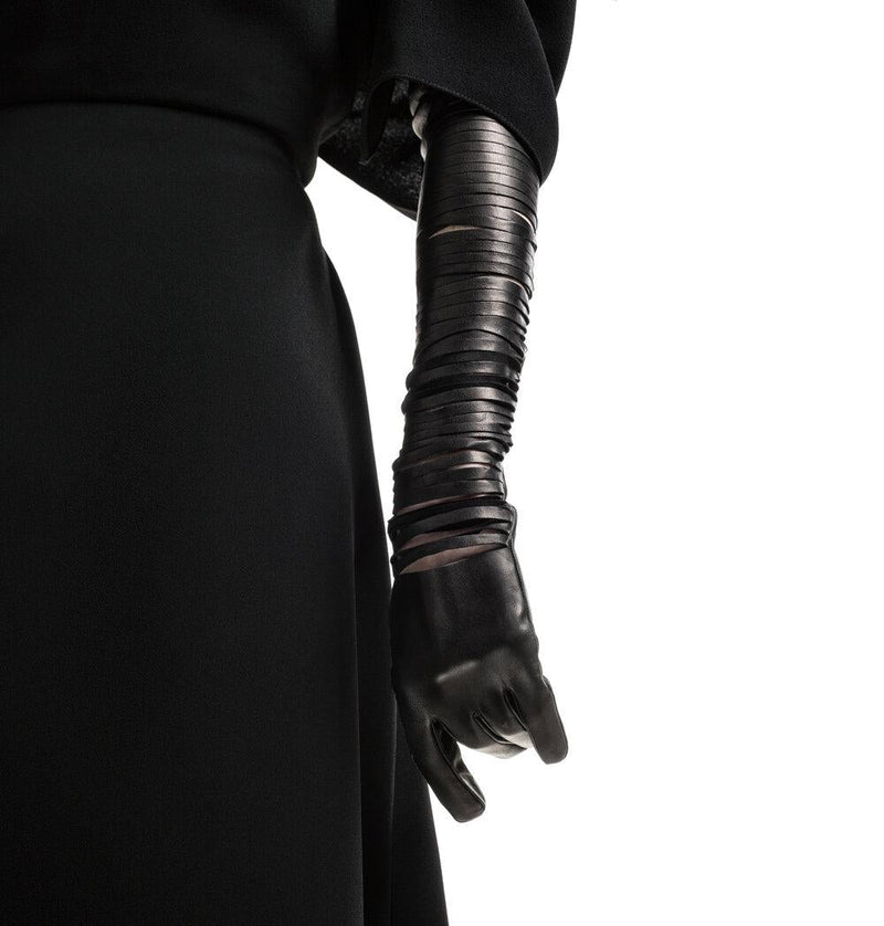 Ellbogenlederhandschuhe Opera für Damen-Zoe