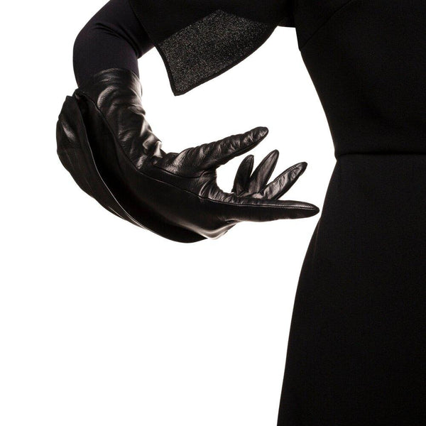 Lange Opernhandschuhe aus Leder für Damen-Suzanne