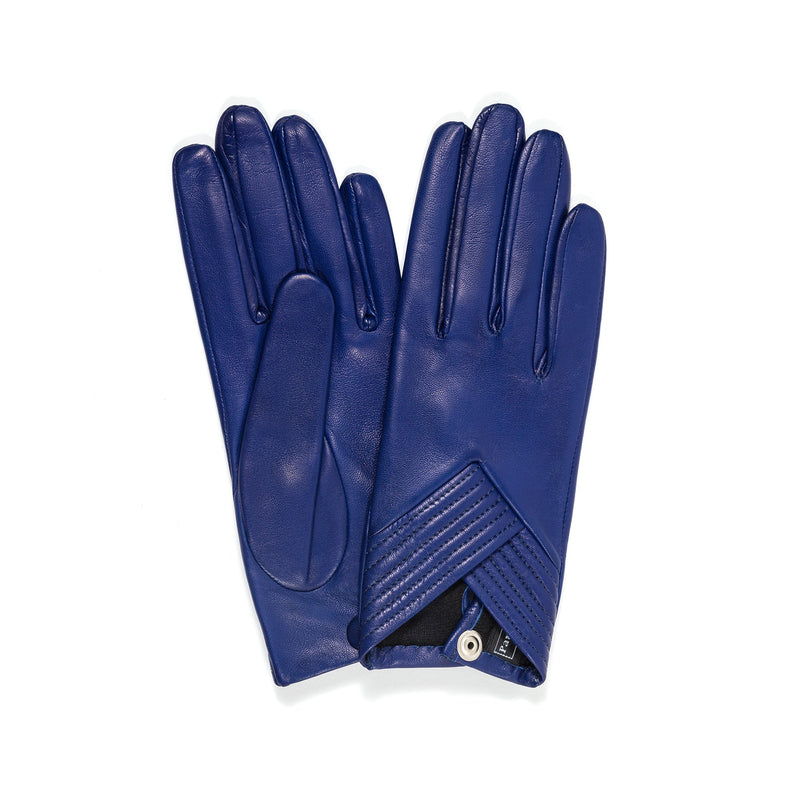 Mit Seide gefütterte Luxus-Lederhandschuhe für Damen-Caroline