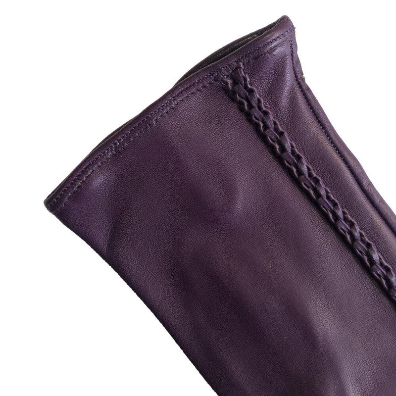 Damen-Lederhandschuhe mit Seidenfutter-Milly