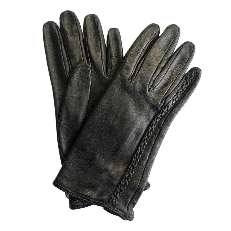 Damen-Lederhandschuhe mit Seidenfutter-Milly