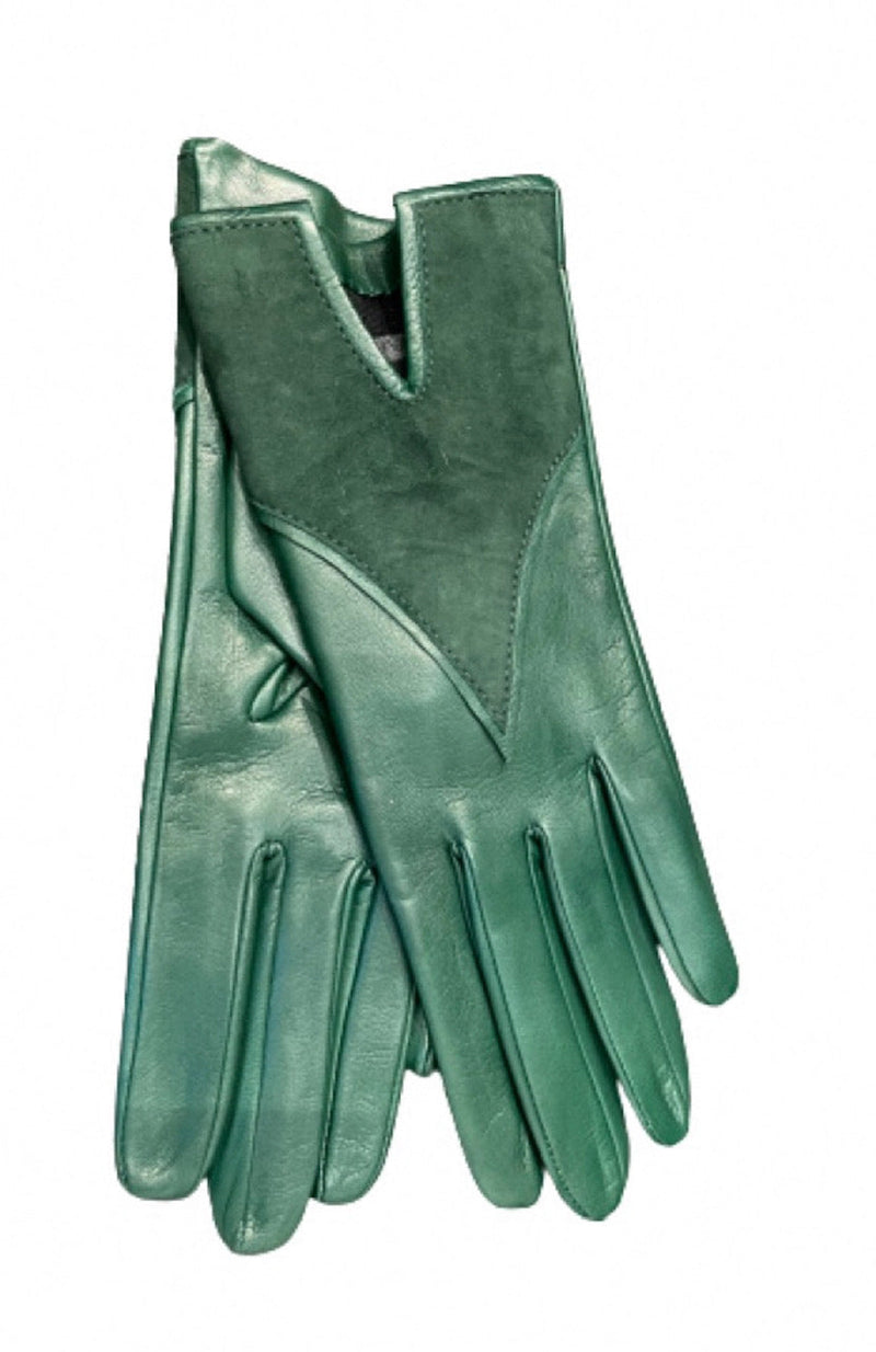 damen handschuhe leder grün Klassische Damen-Lederhandschuhe aus Lammleder-Olivia – Paula Rowan
