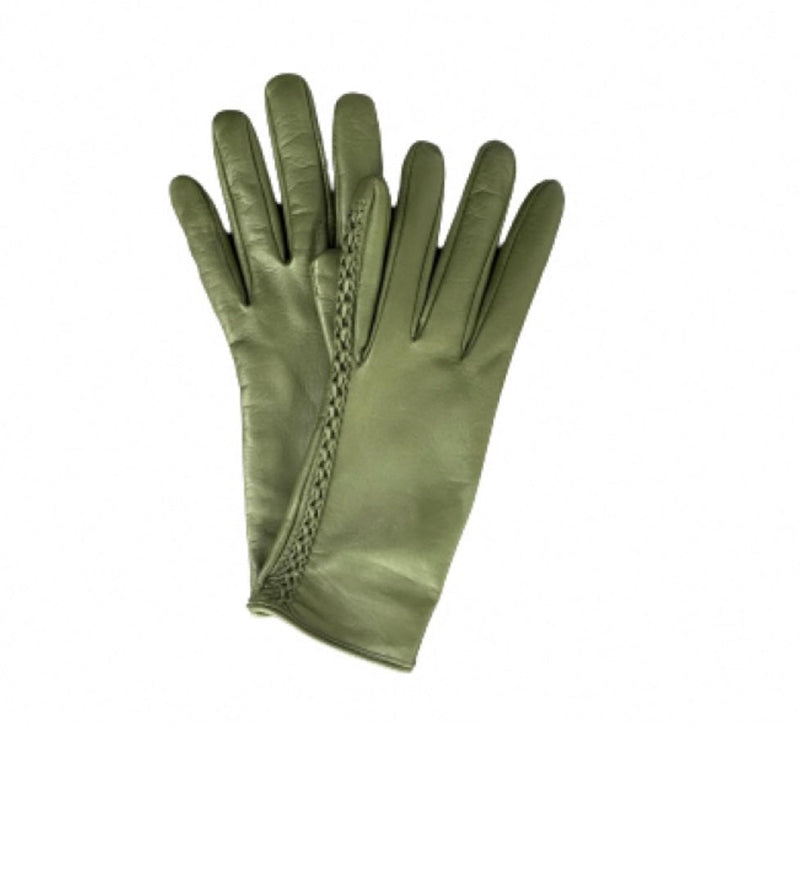 Damen-Lederhandschuhe mit Seidenfutter-Milly