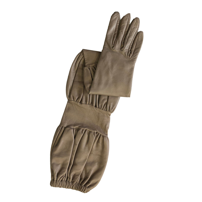 Opernlederhandschuhe mit Seidenfutter für Damen-Montserrat Bubble