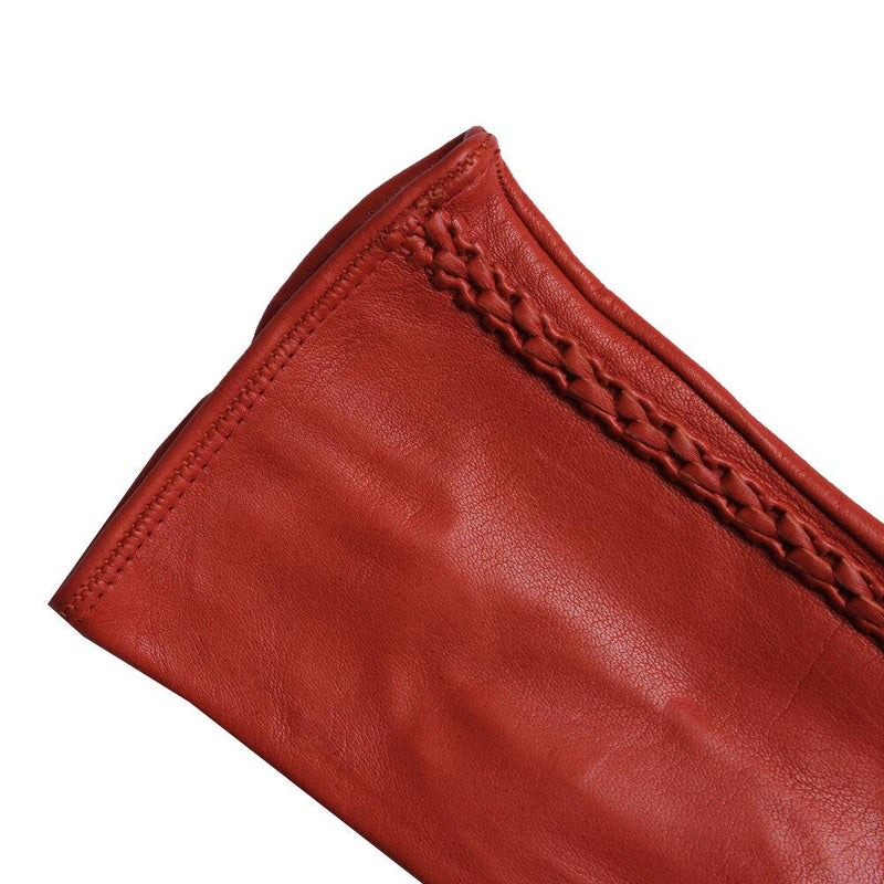 Damen-Lederhandschuhe mit Seidenfutter-Milly