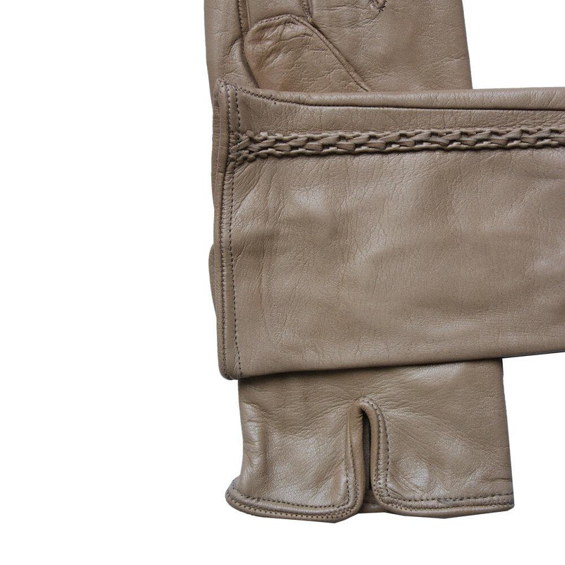 Damen-Lederhandschuhe mit Seidenfutter-Milly
