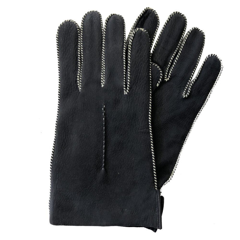 Herrenhandschuhe aus Nubukleder mit Kaschmirfutter-Derek