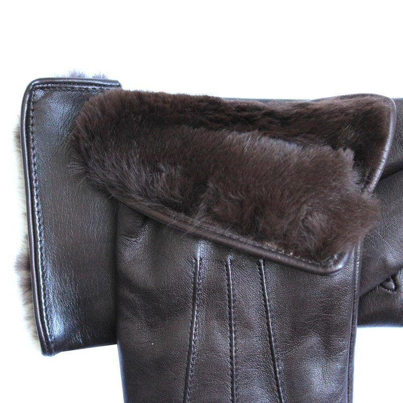 Damenhandschuhe aus gefüttertem Lammleder-Maya