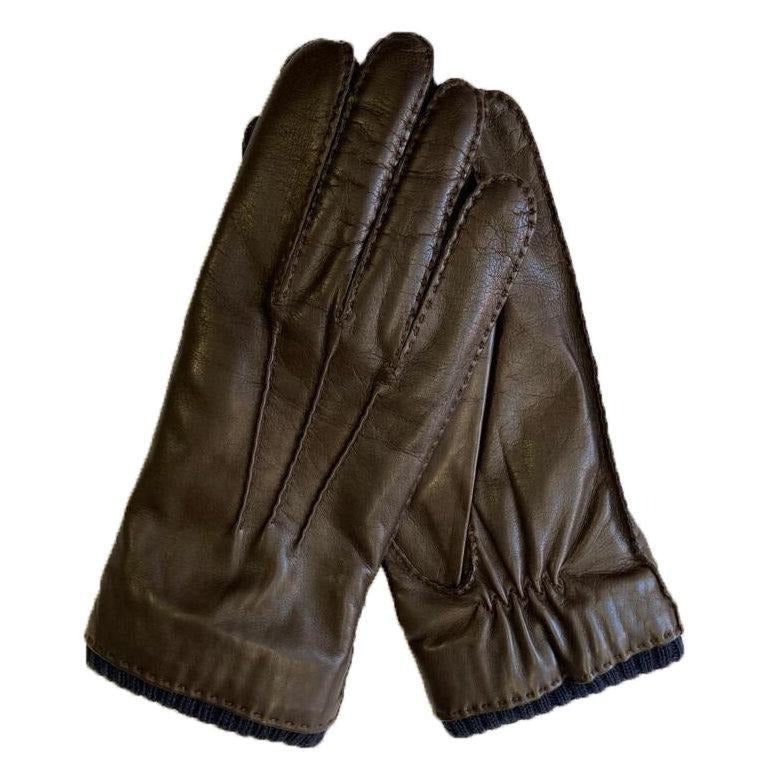 Handgefertigte Lederhandschuhe für Herren-Johnny 1