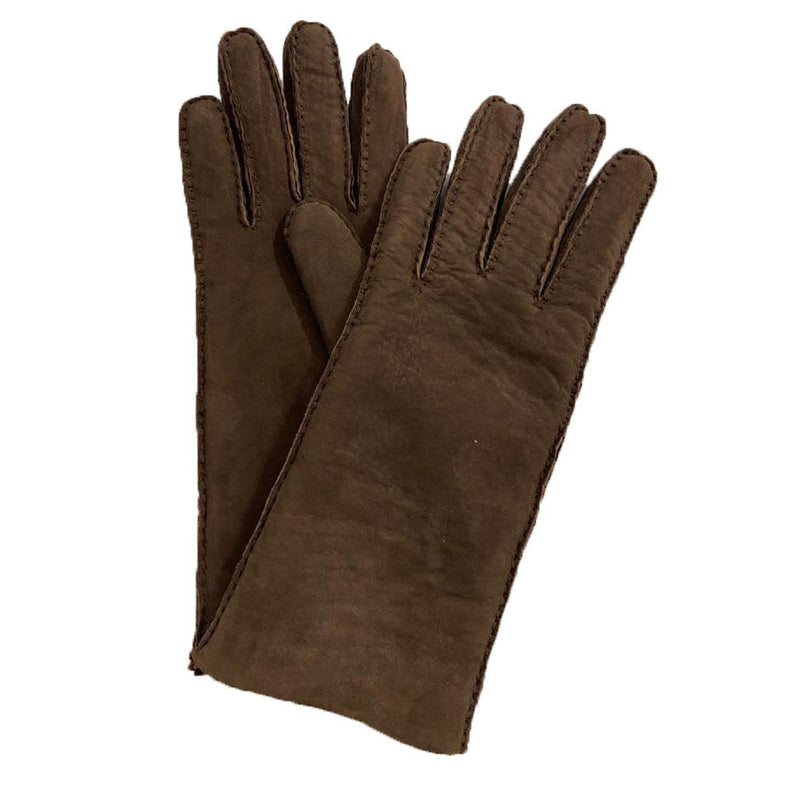 Damen-Handschuhe aus klassischem Lammfell-Leder-Montana