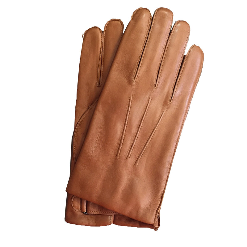 Handgenähte Herren-Lederhandschuhe mit Kaschmirfutter-Peter