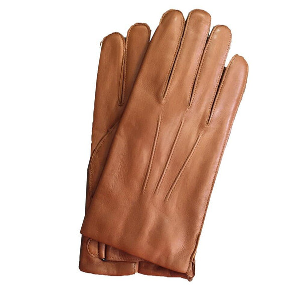 Handgenähte Herren-Lederhandschuhe mit Kaschmirfutter-Peter