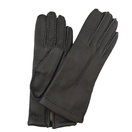 Handgenähte, mit Kaschmir gefütterte Hirschlederhandschuhe für Damen-Robin