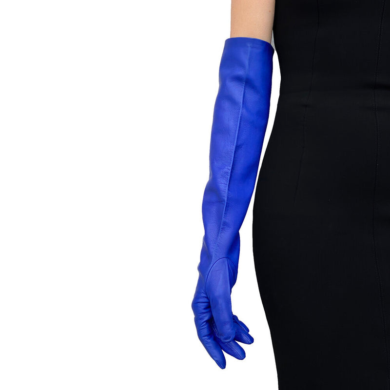 Gant classique en cuir d'opéra pour femmes - Montserrat 16bt non doublé