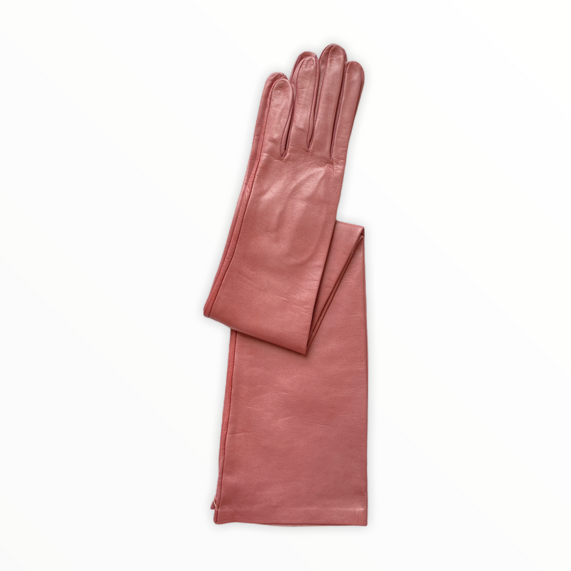 Gant classique en cuir d'opéra pour femmes - Montserrat 16bt non doublé