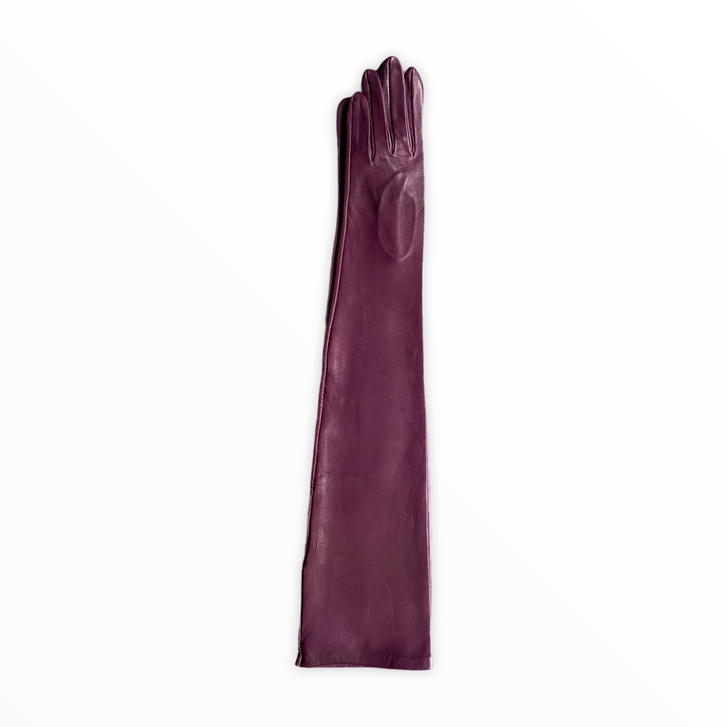 Gant classique en cuir d'opéra pour femmes - Montserrat 16bt non doublé