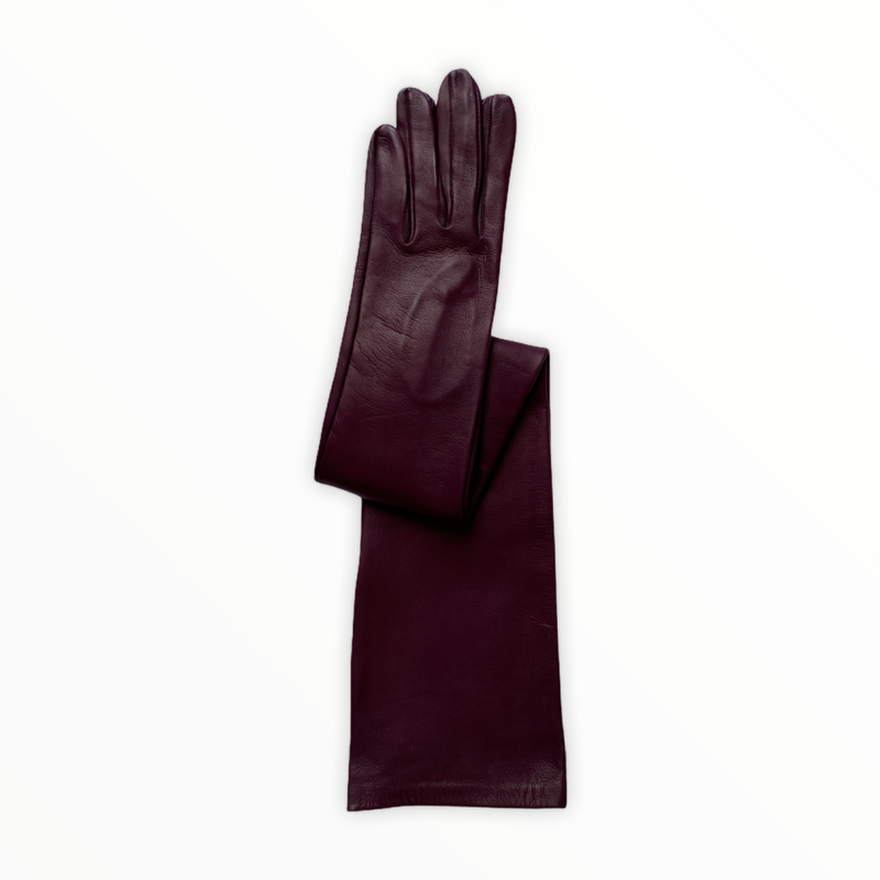 Gant classique en cuir d'opéra pour femmes - Montserrat 16bt non doublé