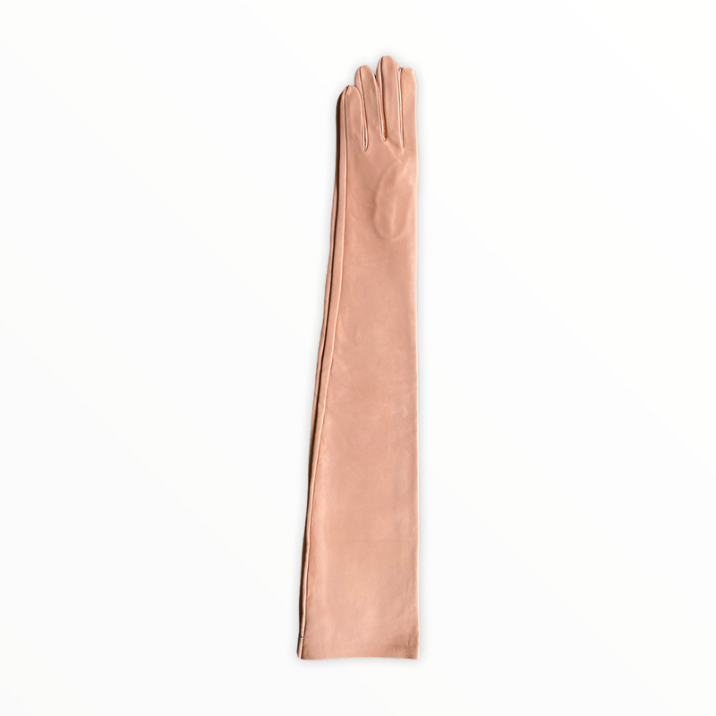 Gant classique en cuir d'opéra pour femmes - Montserrat 16bt non doublé