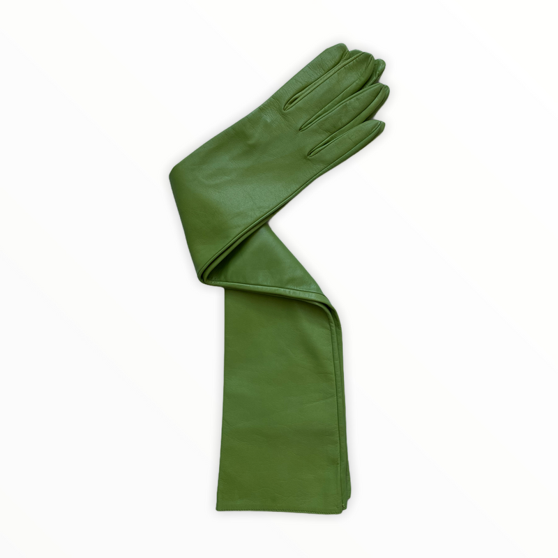 Gant classique en cuir d'opéra pour femmes - Montserrat 16bt non doublé