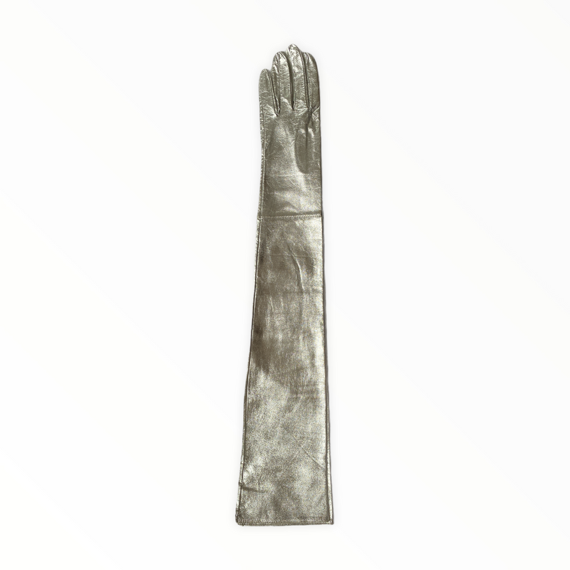 Gant classique en cuir d'opéra pour femmes - Montserrat 16bt non doublé