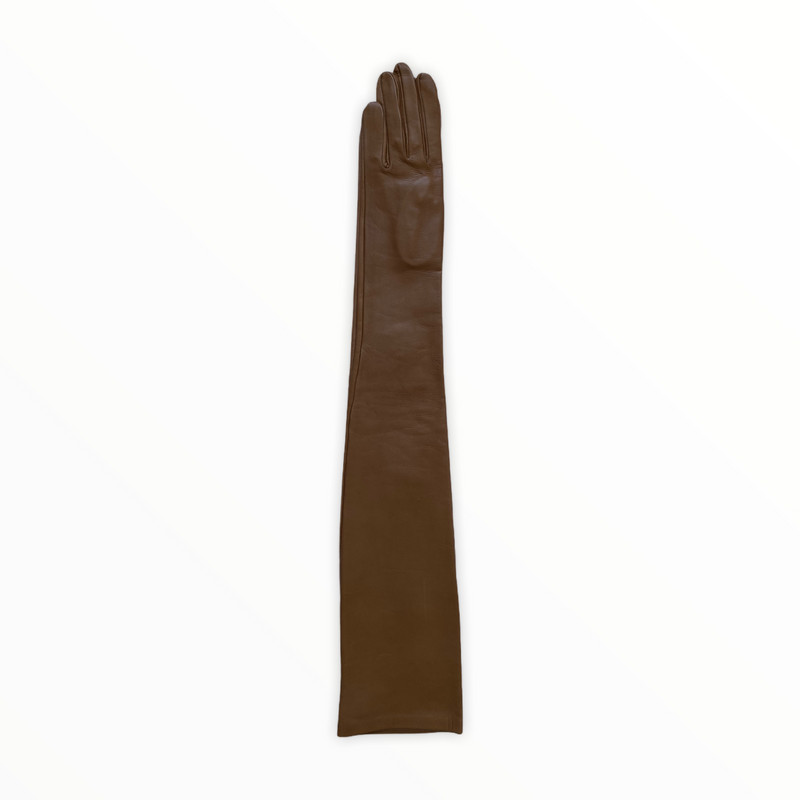 Gant classique en cuir d'opéra pour femmes - Montserrat 16bt non doublé