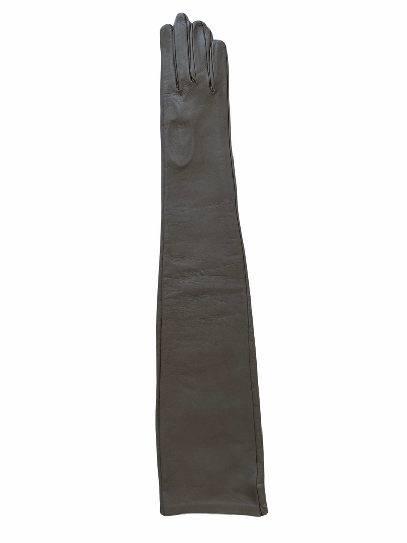 Gant classique en cuir d'opéra pour femmes - Montserrat 16bt non doublé