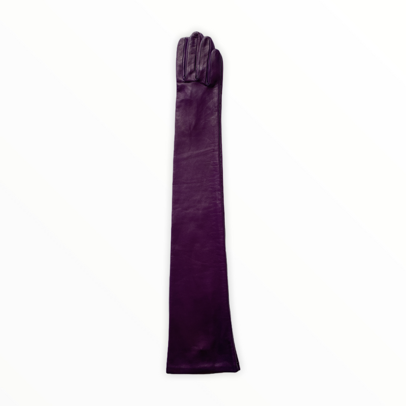 Gant classique en cuir d'opéra pour femmes - Montserrat 16bt non doublé
