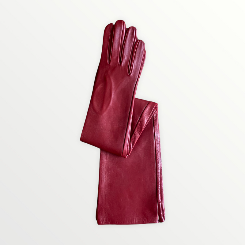 Gant classique en cuir d'opéra pour femmes - Montserrat 16bt non doublé