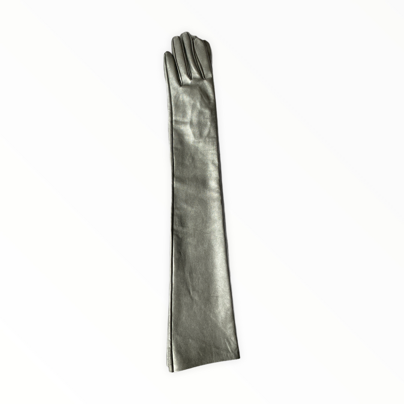 Gant classique en cuir d'opéra pour femmes - Montserrat 16bt non doublé