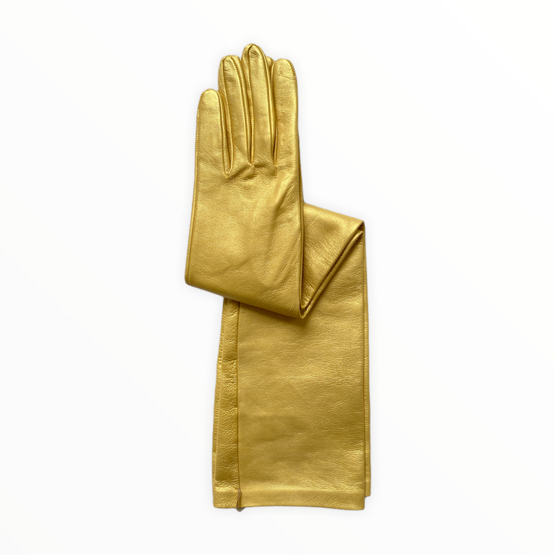 Gant classique en cuir d'opéra pour femmes - Montserrat 16bt non doublé