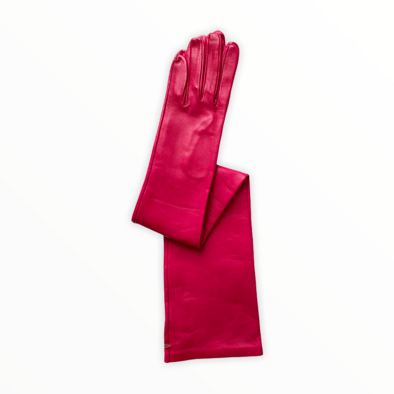 Gant classique en cuir d'opéra pour femmes - Montserrat 16bt non doublé