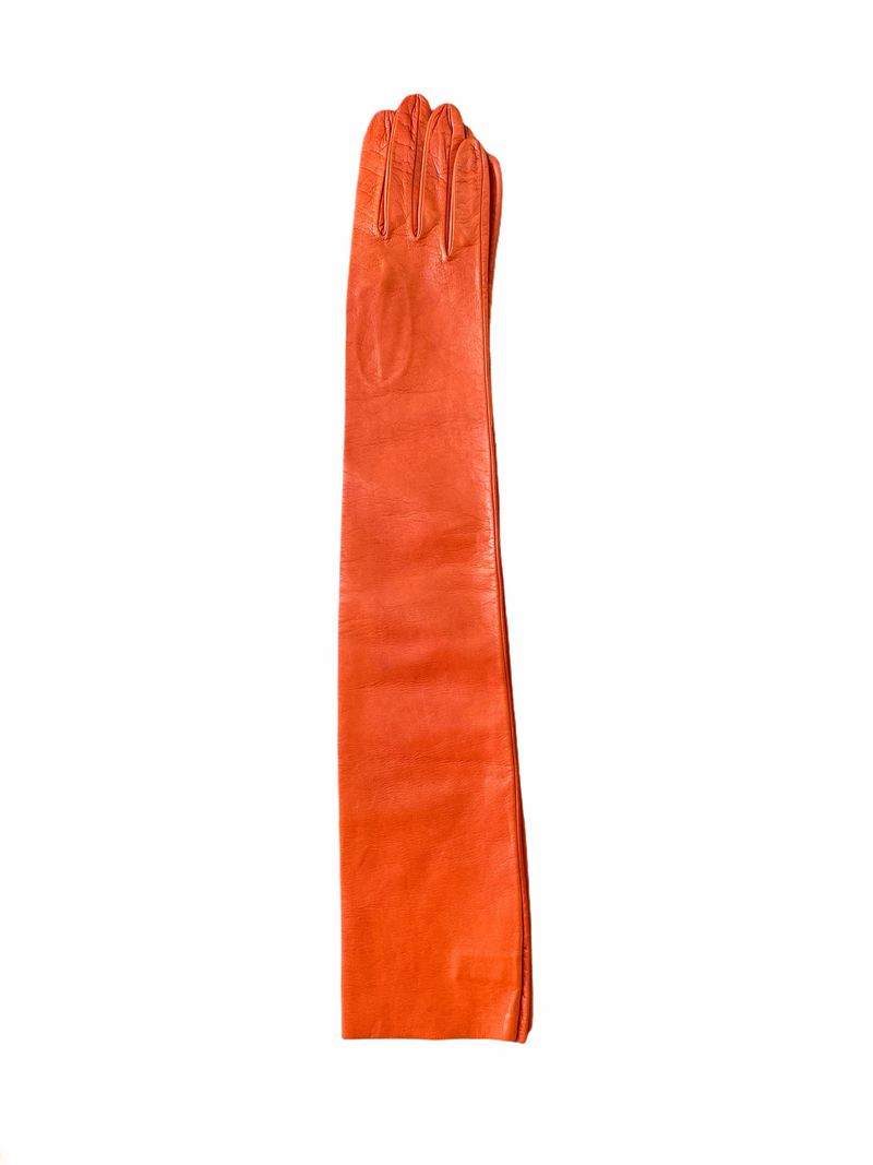 Gant classique en cuir d'opéra pour femmes - Montserrat 16bt non doublé