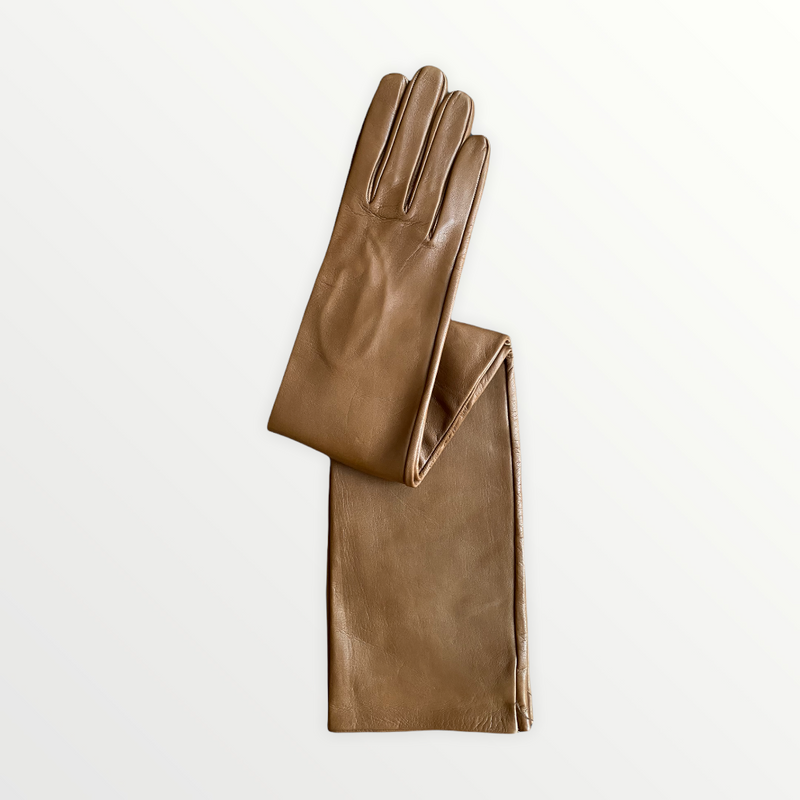 Gant classique en cuir d'opéra pour femmes - Montserrat 16bt non doublé