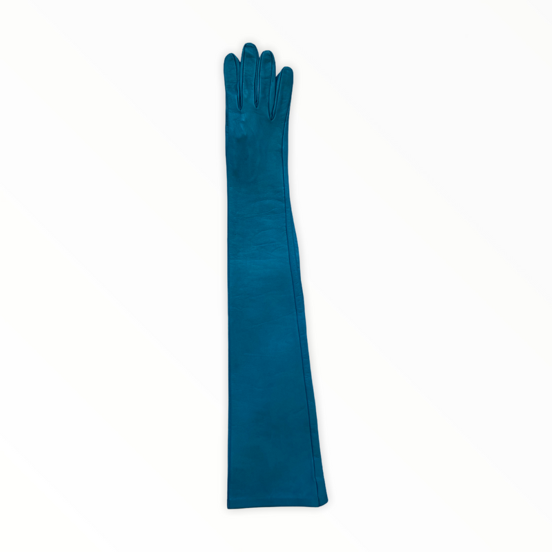 Gant classique en cuir d'opéra pour femmes - Montserrat 16bt non doublé