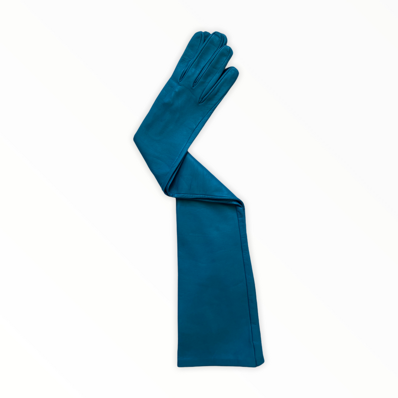 Gant classique en cuir d'opéra pour femmes - Montserrat 16bt non doublé